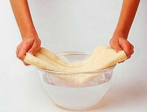Lotion with soda water